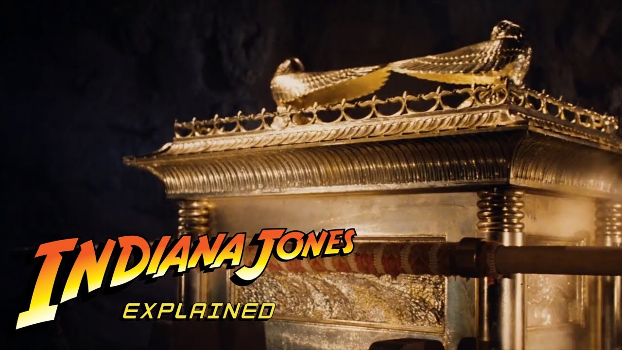 Indiana Jones ARK CHERUB ANGEL Gold Ark of the Covenant. 
